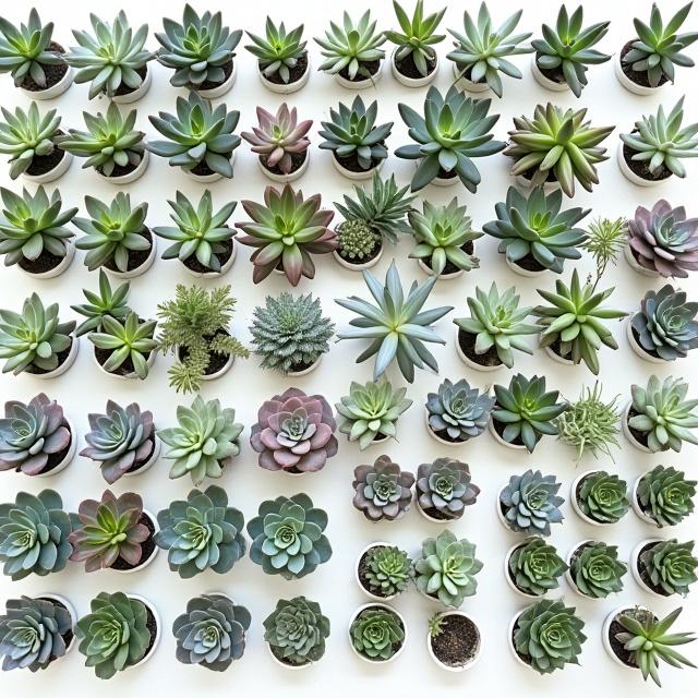 Succulent selection